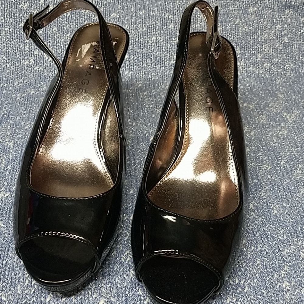 RAMPAGE Open Toes Heels